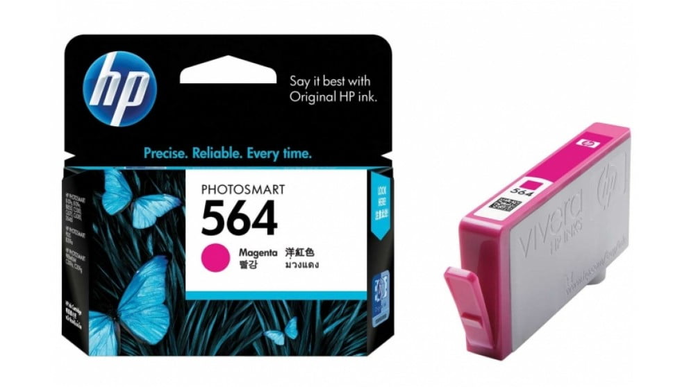 HP 564 MAGENTA GENUINE INK CARTRIDGE. CB319WA