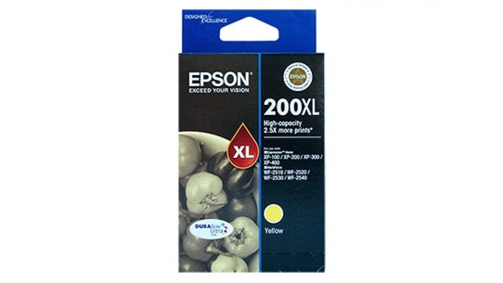 Epson 200XL Yellow Genuine High Capacity Ink Cartridge