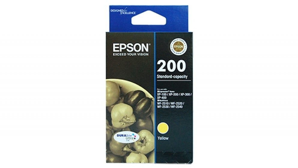 EPSON 200 YELLOW INK CARTRIDGE.
