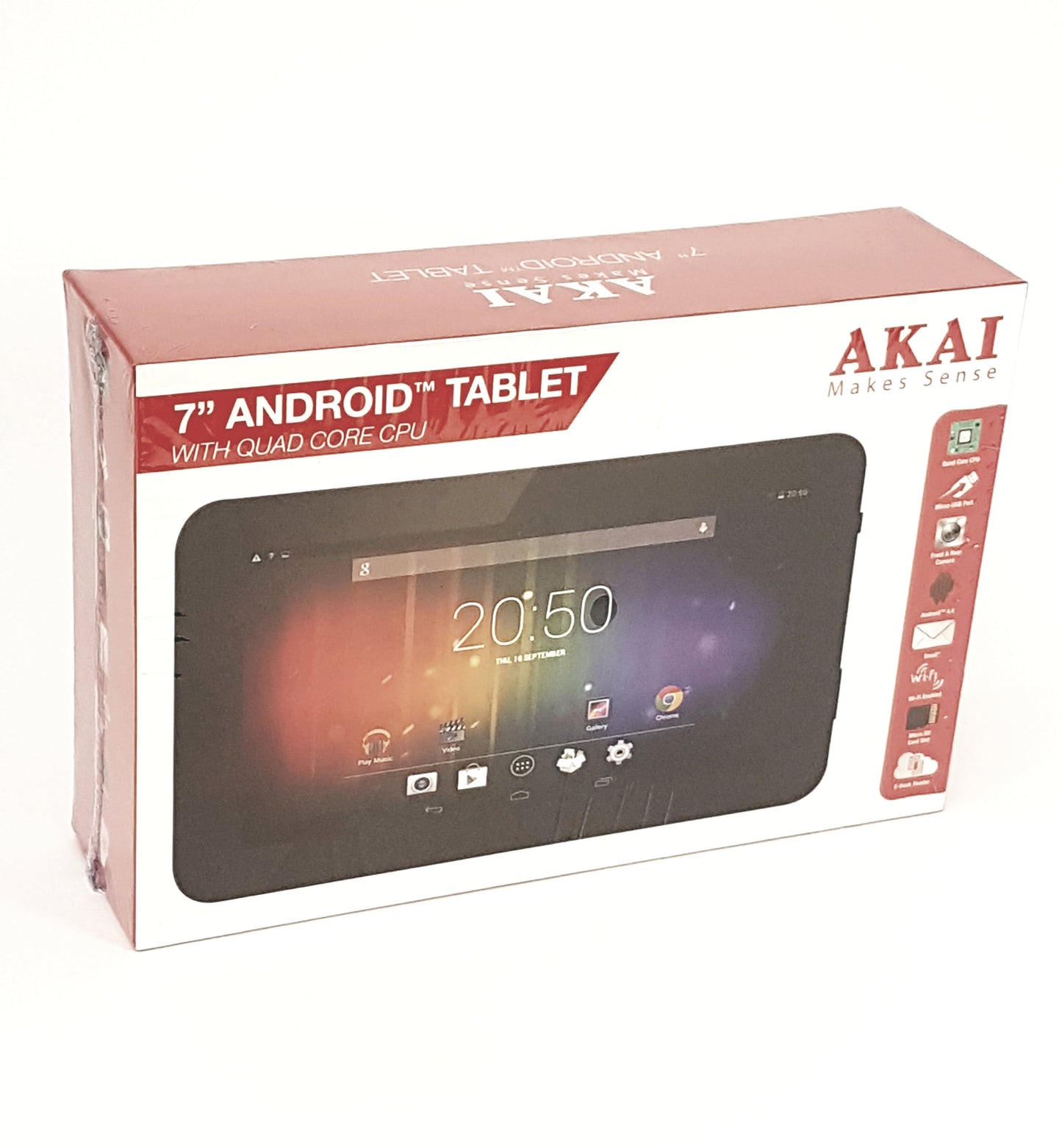 Akai 7" Android Tablet WITH QUAD CORE CPU