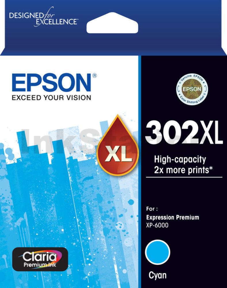 Epson 302XL Cyan Ink Cartridge