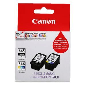 CANON PG-645XL & CL-646XL GENUINE HIGH CAPACITY ORIGINAL COMBO