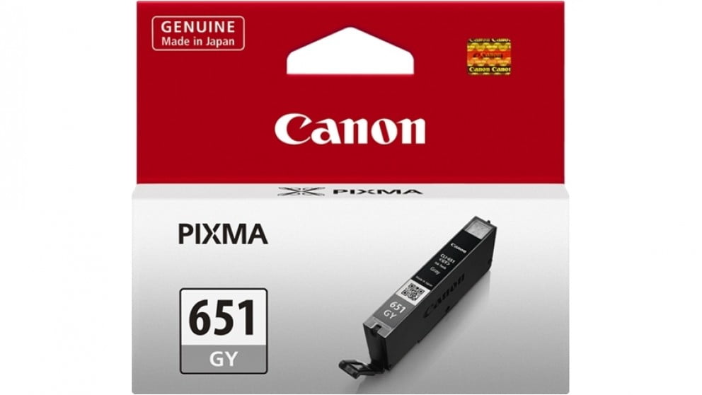 CANON CLI-651 GREY (GRAY) GENUINE INK CARTRIDGE.