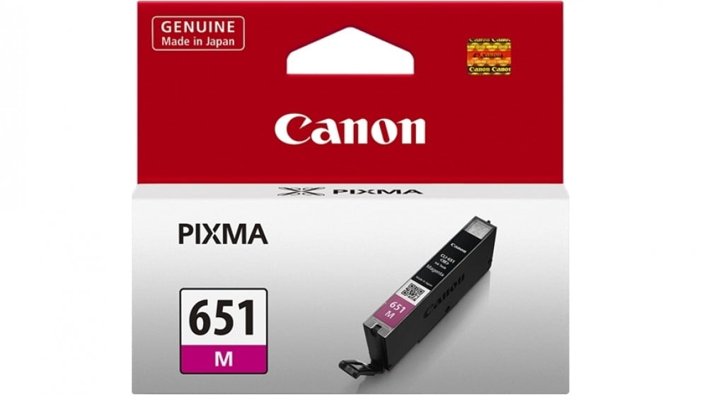 CANON CLI-651 MAGENTA GENUINE INK CARTRIDGE.