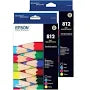 TWO Epson 812 Genuine 4-Ink Value Pack (8-Inks). FREE DELIVERY.