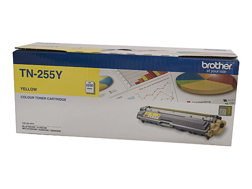 Brother TN255 Yellow Genuine Toner Cartridge