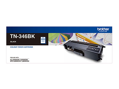 Brother TN346 Black Genuine Toner Cartridge
