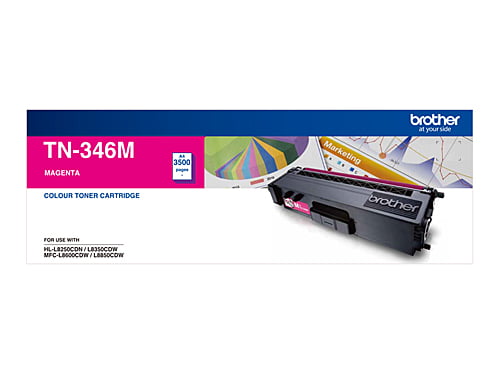 Brother TN346 Magenta Genuine Toner Cartridge
