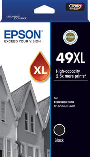 Epson 49XL Black Genuine High Capacity Ink Cartridge
