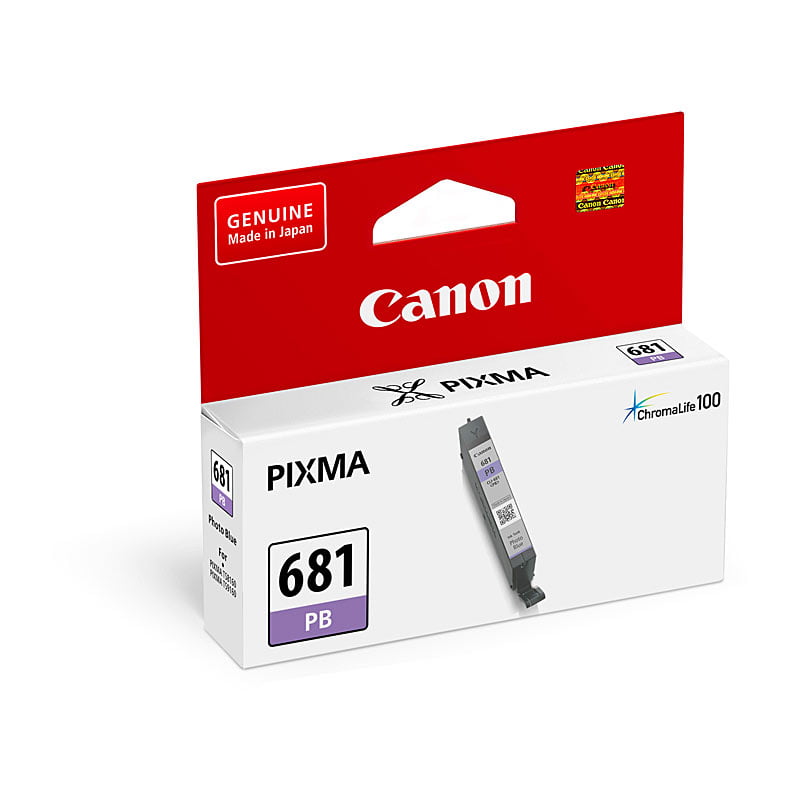 CANON CLI-681 PHOTO-BLUE GENUINE INK CARTRIDGE.
