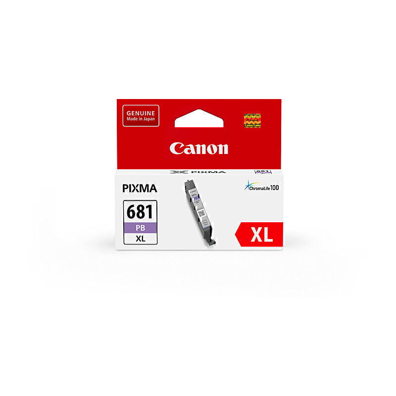 CANON CLI-681 XL PHOTO-BLUE GENUINE HIGH CAPACITY INK CARTRIDGE.