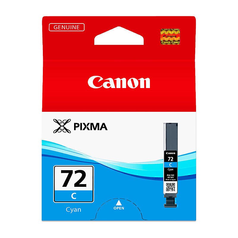 CANON PGI-72 CYAN GENUINE INK CARTRIDGE.