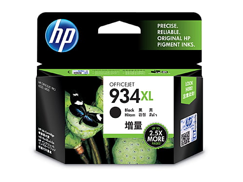 HP 934XL BLACK GENUINE INK CARTRIDGE. C2P23AA.