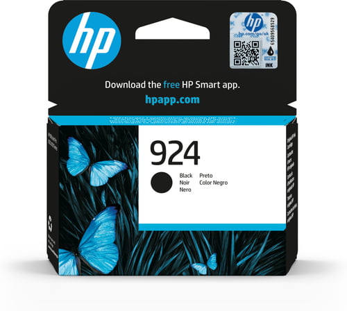 HP 924 BLACK GENUINE INK CARTRIDGE.