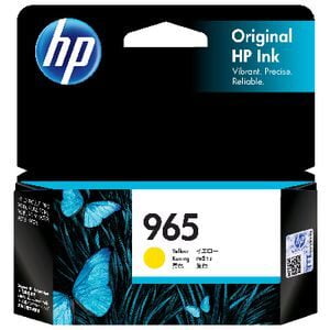 HP 965 YELLOW GENUINE INK CARTRIDGE.