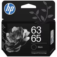 HP 63 GENUINE BLACK ORIGINAL INK CARTRIDGE F6U62AA
