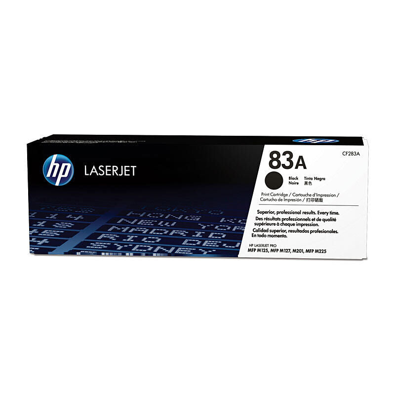 HP 83A BLACK GENUINE TONER.