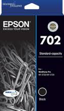 EPSON 702 BLACK GENUINE INK CARTRIDGE.
