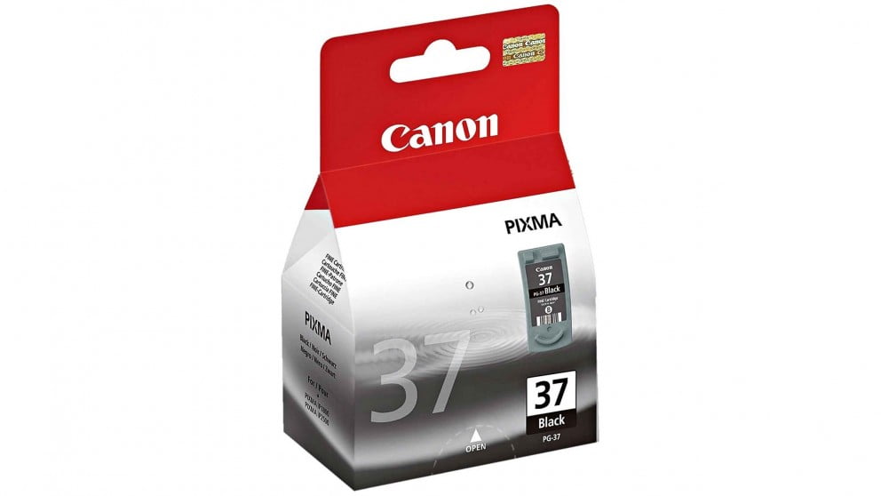 CANON PG-37 BLACK INK CARTRIDGE.
