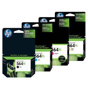 HP 564XL GENUINE 4 INK ORIGINAL HIGH CAPACITY VALUE PACK. DAMAGE BOX SALE.