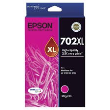 Epson 702XL DURABrite Ultra Magenta Genuine Ink Cartridge