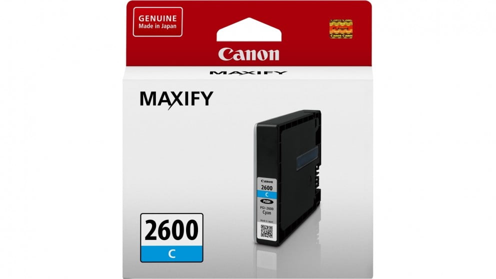 Canon PGI 2600 Cyan Genuine Ink Cartridge