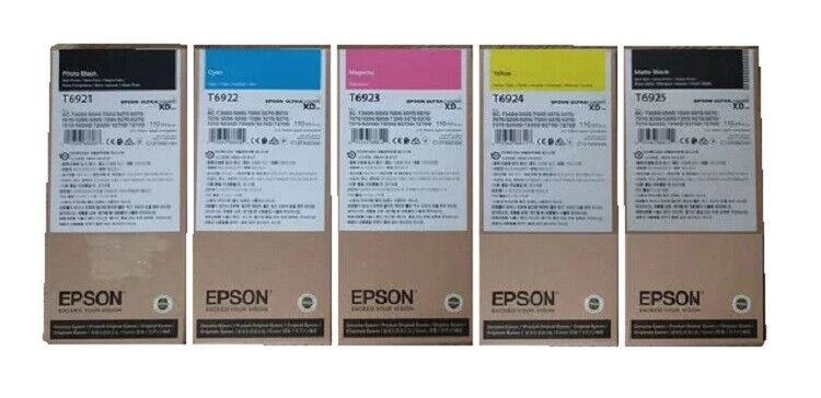 Epson T6921 to T6925 Genuine 5-Ink Value Pack