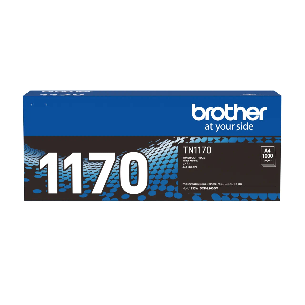 BROTHER TN-1170 BLACK GENUINE TONER.