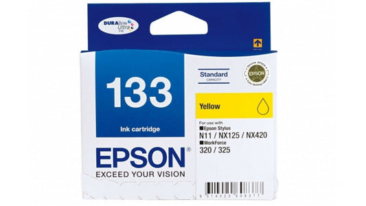 EPSON 133 Yellow Genuine Ink Cartridge – No Box, Special Offer