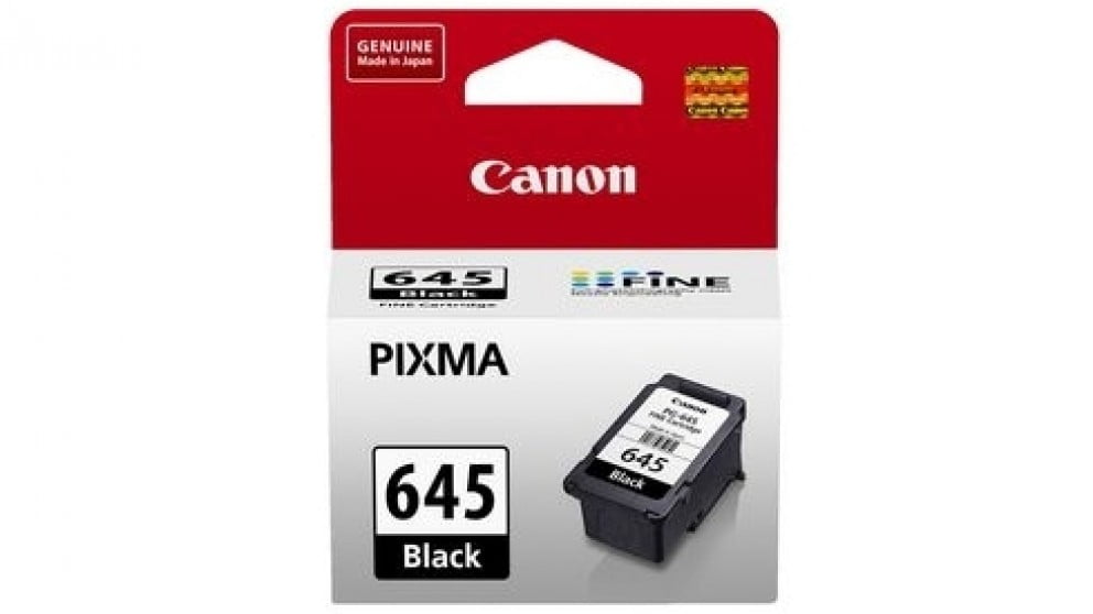 CANON PG-645 BLACK GENUINE INK CARTRIDGE.
