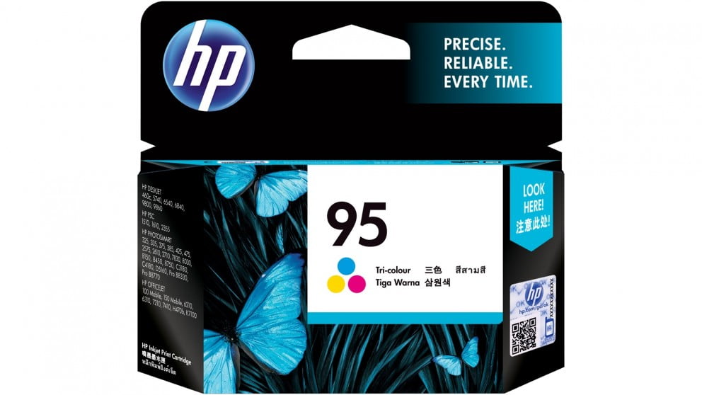 HP 95 TRI-COLOUR GENUINE INK CARTRIDGE. C8766WA