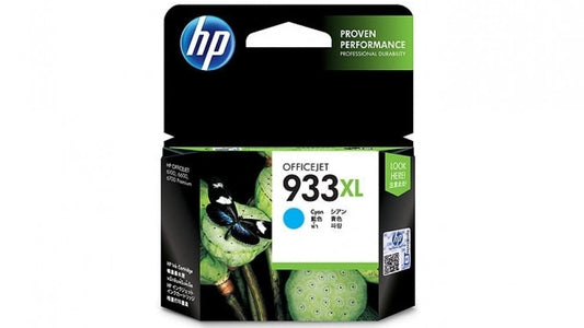 HP 933XL CYAN GENUINE INK CARTRIDGE CN054AA.