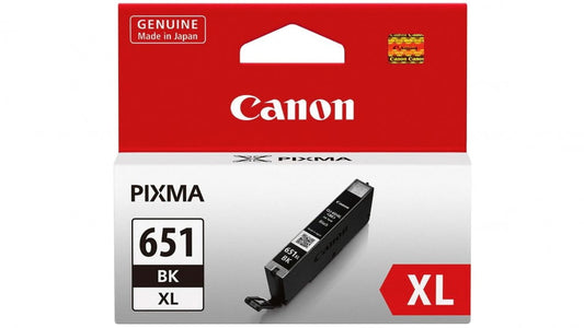 CANON CLI-651XL BLACK GENUINE HIGH CAPACITY INK CARTRIDGE.