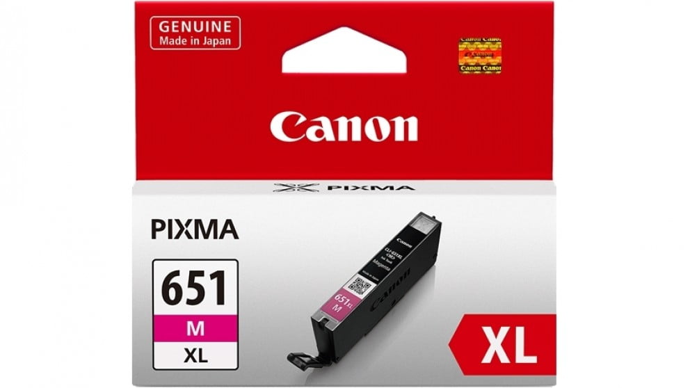 CANON CLI-651XL MAGENTA GENUINE HIGH CAPACITY INK CARTRIDGE.