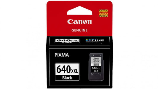 CANON 640XXL GENUINE BLACK ORIGINAL EXTRA HIGH CAPACITY INK.