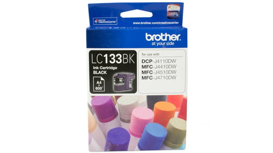 BROTHER LC133 BLACK GENUINE INK CARTRIDGE.