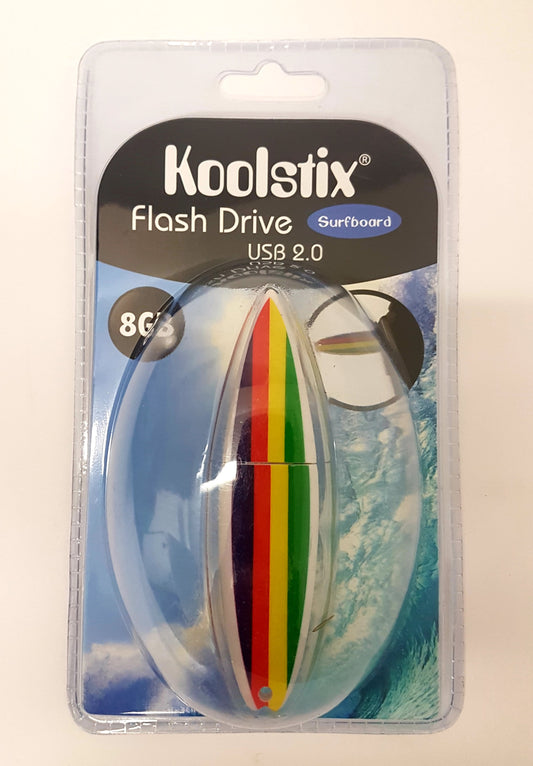 8GB Novelty USB Flash Drive - Surfboard