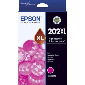 Epson 202XL Genuine High Capacity Magenta Ink Cartridge