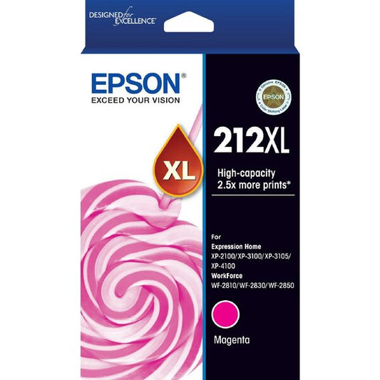 Epson 212XL Magenta Genuine Ink Cartridge