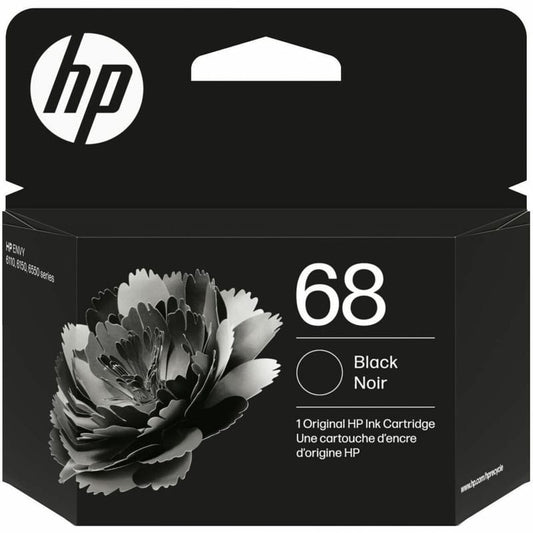 HP 68 BLACK GENUINE INK CARTRIDGE.