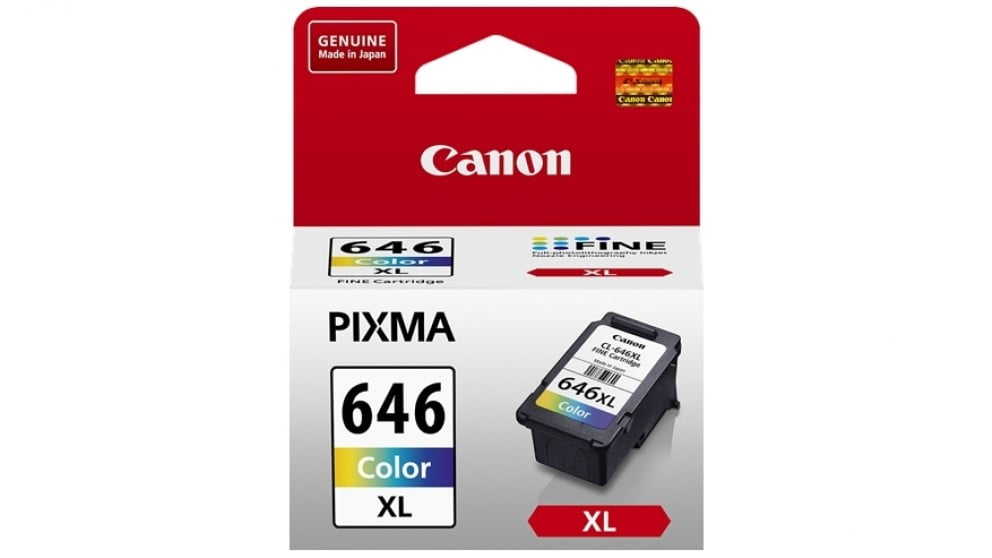CANON CL-646XL COLOUR GENUINE HIGH CAPACITY INK CARTRIDGE.