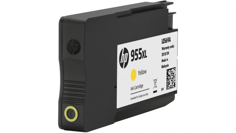 HP 955XL YELLOW GENUINE HIGH CAPACITY INK CARTRIDGE. L0S69AA