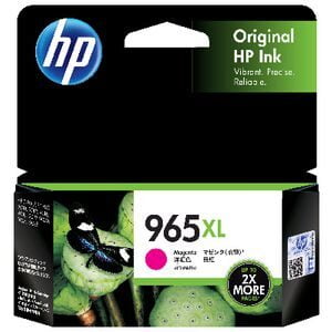 HP 965XL MAGENTA GENUINE HIGH CAPACITY INK CARTRIDGE.