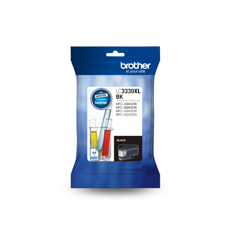 TWO BROTHER LC-3339XL GENUINE 4-INK VALUE PACK WITH TWO EXTRA BLACK (10 INKS).