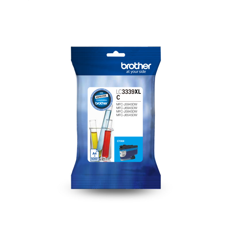 TWO BROTHER LC-3339XL GENUINE 4-INK VALUE PACK WITH TWO EXTRA BLACK (10 INKS).