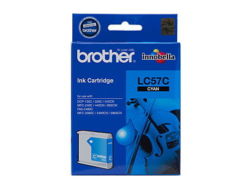 Brother LC57 Cyan Genuine Ink Cartridge