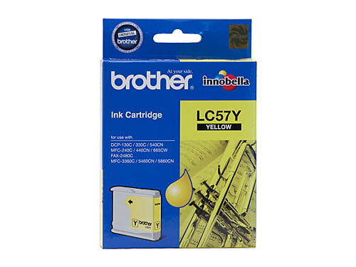 Brother LC57 Yellow Genuine Ink Cartridge