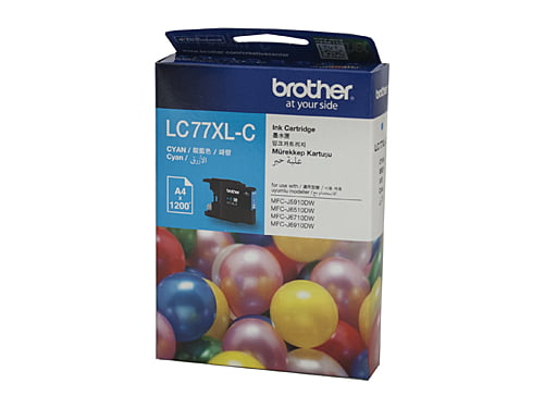 Brother LC77XL Cyan Genuine Ink Cartridge