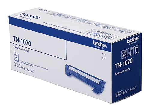BROTHER TN-1070 BLACK GENUINE TONER CARTRIDGE.
