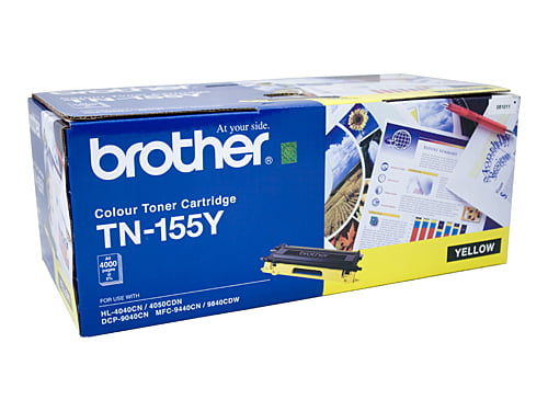 Brother TN155 Yellow Genuine Toner Cartridge